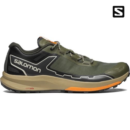 Olive Salomon Ultra Raid Men's Sneakers | IE IG4680